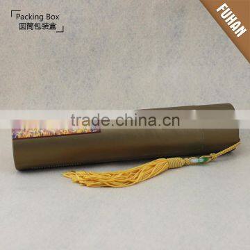Factory Chinese Style Export Custom Cylinder Gift Paper Box photo-3