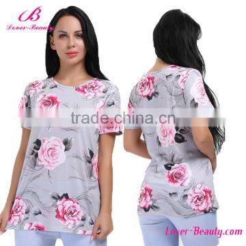 Factory price long tail cheap printing t shirt wholesale