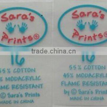 china factorycheap custom cartoon heat transfers for clothing