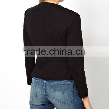 2017 Latest Long Sleeve Short Office Business Jacket photo-3