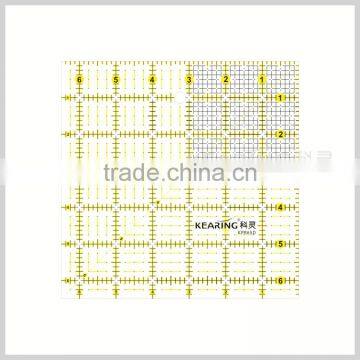 Factory Wholesale High End Non Toxic Artwork Making Patchwork Ruler in Size 16cm*16cm 3mm Thicklness #kpr1616 photo-2