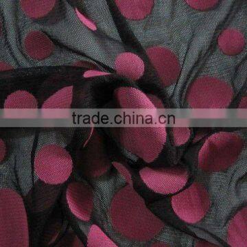 shaoxing textile 2014 new arrivals Nylon print mesh fabric