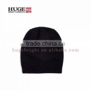 Fashionable Luxury Fashion Cashmere Simple Knit Hat Pattern photo-3