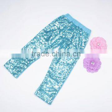 Factory Wholesale Icing Pants Adorable Baby Black Long Pants Toddler Infant Girls Sequin Pants photo-6