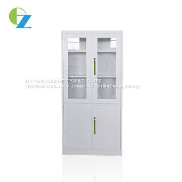 Hot Selling Powder Coating Glass and Steel Swing Doors Cupboard / Cabinet photo-3