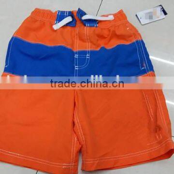 Kid's fashion comfortable brand sport shorts pants garment stock lot