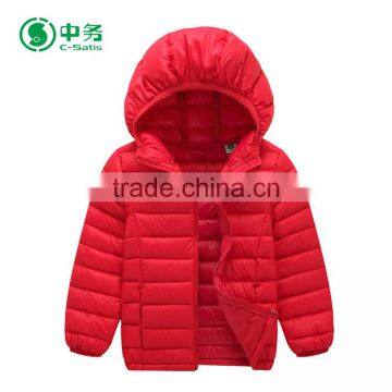 High Quality Multi Color Boys Clothing Lightweight Kids Winter 90% Down 10% Feather Jacket photo-4