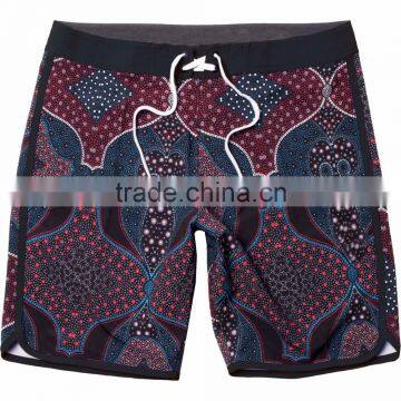Summer Coast Mens Board Short Chasing Ball Across The Beach Sport Short Customize Hand-painted Bohemian Print Swimwear photo-2