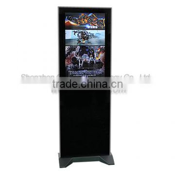 32inch Built-in CF and SD card reader floor standing lcd ad player