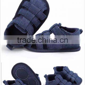2017 Cheap Fashion Blue Baby Walker Shoes Baby Boys Shoes Gray Children First Walker Toddler Summer Sandals photo-4