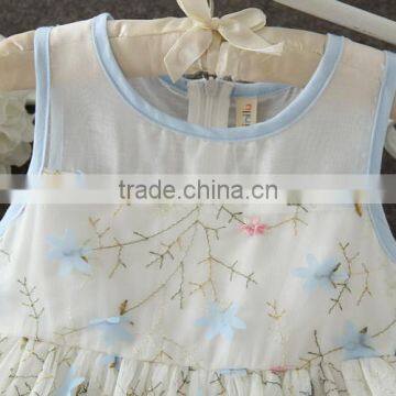 2017 Summer Baby Cotton Frocks Designs Baby Casual Clothes Cheap Vietnam Girls Party Dresses Turkey Childrens Boutique Clothing photo-3