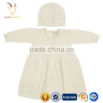 Baby Cashmere Dress,Cute Girl Dress