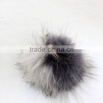Myfur 2016 Fashion Hat Accessories Fur Ball Hot Sale Genuine Raccoon Fur Pom Poms photo-3