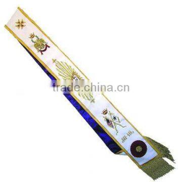 Masonic Rose Croix Sash,Regalia Embroidery Sashe