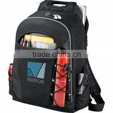 Summit TSA 15" Computer Sling Backpack - Laptop-only Section Unfolds Lying Flat on X-ray Belt and Comes With Your Logo. photo-2