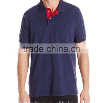 Promotional Wholesale Cheap Snowflake Short Sleeve Pique Polo Shirt photo-3