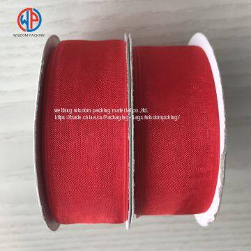 Most Popular Colorful 100% Pure Silk Sheer Organza Ribbon photo-3