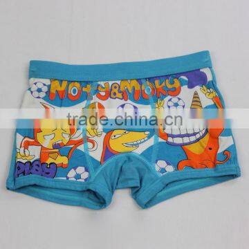 Newest superior quality Blue underwear kids boy made in zhejiang