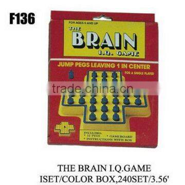 F136 THE BRAIN I.Q. GAME