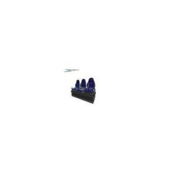 Hydraulic System 3DOF Motion Theater Chair With Push Back, Leg Tickle Special Effect