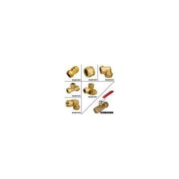 Sell Brass Compression Fittings for Copper and Iron Pipes
