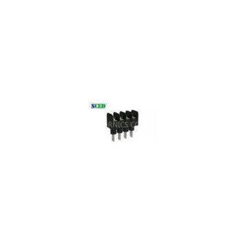 Pitch 9.525mm 2-22P Barrier Terminal Block , 300V 20A Electrical Terminal Blocks
