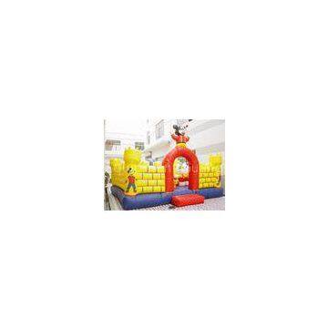 Colorful Outdoor Mickey Mouse Inflatable Bounce House For Blow up Games