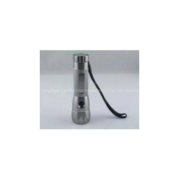 FL9001 7led Aluminum Torch Rubber Jacket Flashlight 3AAA High Quality Outdoor Emergency Light photo-2