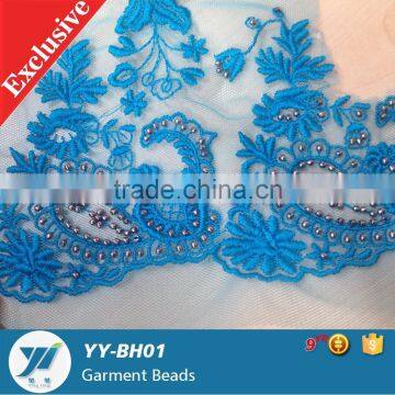 YingYing 3mm handwork glass beads/ garment accessories/acrylic beads/garment beads price