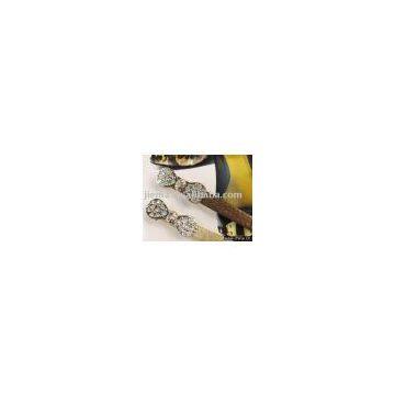 lady pu belt/garment accessory/lady's butterfly tie buckle belt