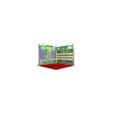 10x10 Booth Display Customized Sustainable Modular Aluminum Fabric Display