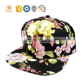 New fashion hawaiian flower snapback hats