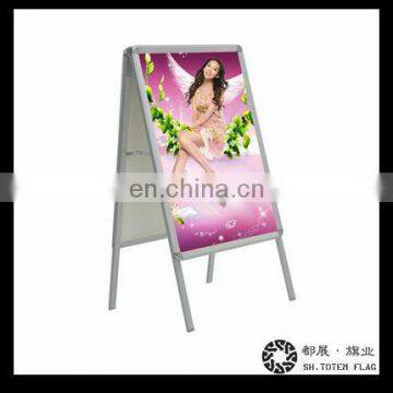 Double Sided Display Stands , Display Advertising Poster Stands