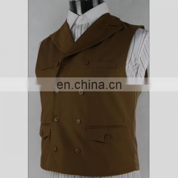 new products unique sleeveless waistcoat for men