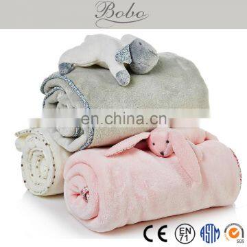 Best Quality 3D Animal Polyester New Baby Fleece Blanket photo-3