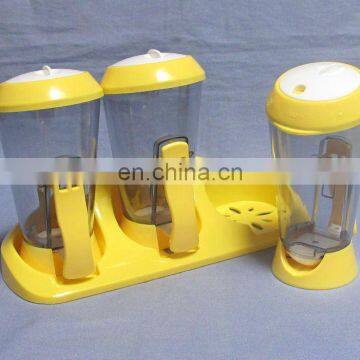 3 in 1 plastic condiment holder / tray