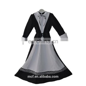 MCH-2369 Wholesale Halloween costume Anime cosplay costume waitress uniform lady Black Sexy Skirt Lolita Maid Dress fancy dress