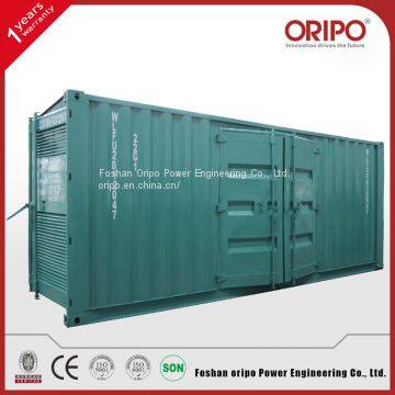 Large Power Soundproof Diesel Inverter Generator With Cummins Engine photo-2