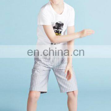 T-BT001 Fashion Short Sleeve New Design Printed Boys T Shirt photo-5