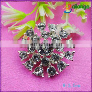 2015 newest shinning bailange custom rhinestone plating colorful buttons for garment accessory