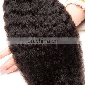 2017 Hot Sale Kinky Straight 10a Grade Brazilian Hair Double Drawn photo-6