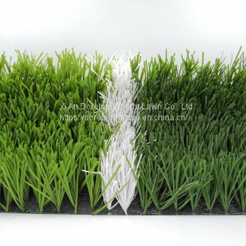 W shape  bi-colors UV resistant Futsal soccer field football artificial grass turf