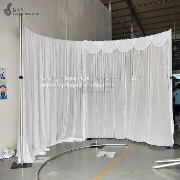 Chiffon Ceiling Draping Pole Use Kits Use Chiffon Fabric Pipe And Drape Wedding Backdrop