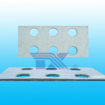 gasket made of ceramic fiber cloth