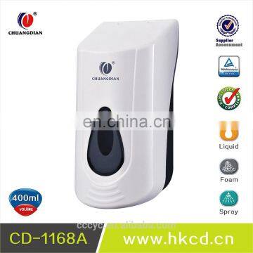 plastic bathroom manual spray disinfection machine soap dispenser/ foam soap dispenser with lock CD-1168A