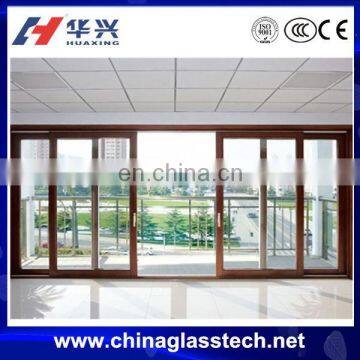 CE Certificate Aluminium Frame Soundproof Lift And Slide Door