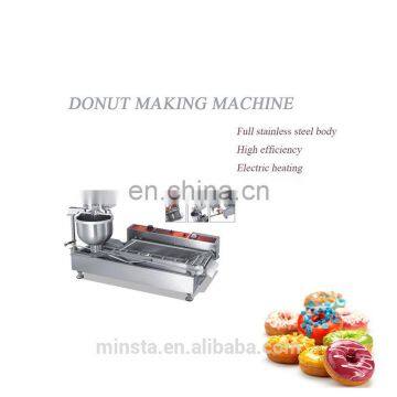 Snack Machine Automatic Five Kernel Moon Cake Making CE five round Cake machine Made in China five pcs yeast donut machine