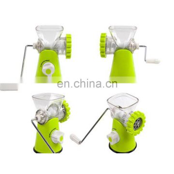 Easy operation low price manual meat crushing machine meat grinding machinery