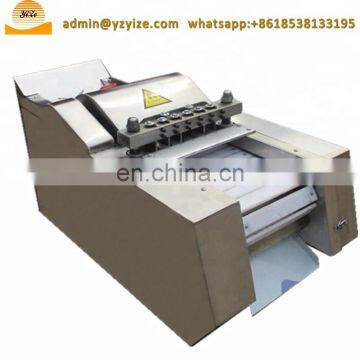 Chicken Cube Cutter Machine , Frozen Fish Cube Cutting Machine