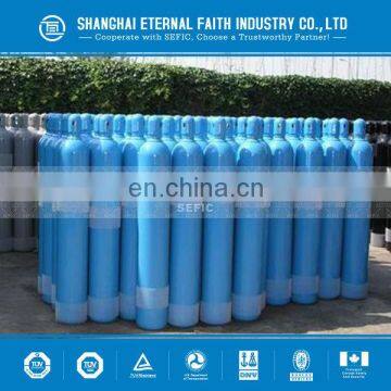 High Pressure Sell Well 40L Seamless Steel Filling Oxygen Gas Cylinder